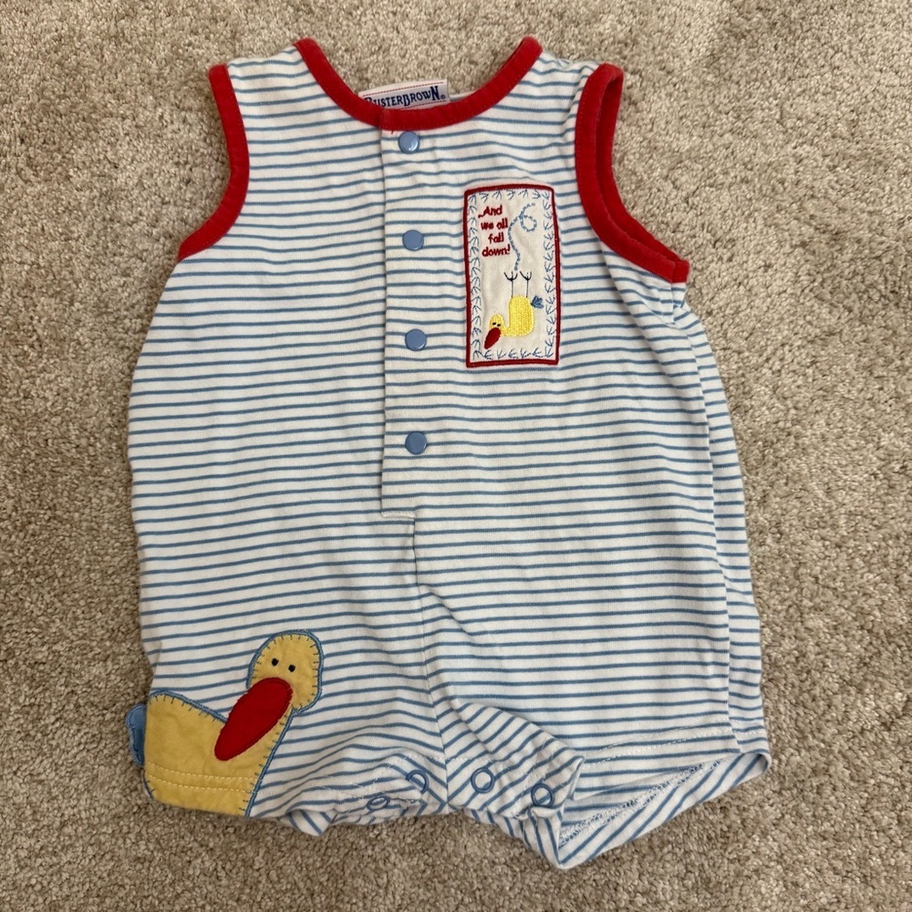 VTG 90s Onesie 3-6 MOS